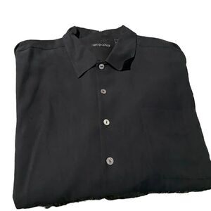 Anthology size XL 100 percent silk short sleeved shirt excellent condition